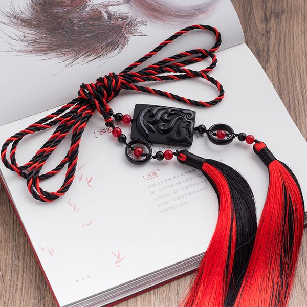 original tassel on the warm threshold which leads into the of taeniasis antique hanfu immortal waistband waist strap, Black;brown
original tassel on the warm threshold which leads into the of taeniasis antique hanfu immortal waistband waist strap, Black;brown