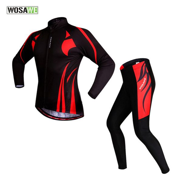 wosawe cycling suits men roupa de ciclismo mtb bicycle clothing sets silicon gel padded quick dry pocket running gym full zipper, Black;blue
wosawe cycling suits men roupa de ciclismo mtb bicycle clothing sets silicon gel padded quick dry pocket running gym full zipper, Black;blue