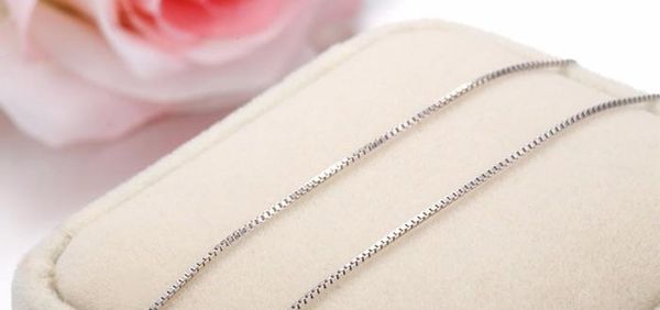 оптовая 100% real solid 925 серебряная свадьба choker ожерелье для женщин 45см длинный ящик цепи ожерелья fine jewelryh, Silver
оптовая 100% real solid 925 серебряная свадьба choker ожерелье для женщин 45см длинный ящик цепи ожерелья fine jewelryh, Silver