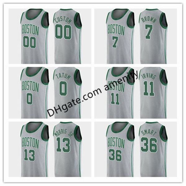 мужчины celtics бостон 7 коричневый 0 татум 11 кантер 12 розье обычай баскетбол джерси jaylen джейсон терри enes джерси серый город, Black
мужчины celtics бостон 7 коричневый 0 татум 11 кантер 12 розье обычай баскетбол джерси jaylen джейсон терри enes джерси серый город, Black