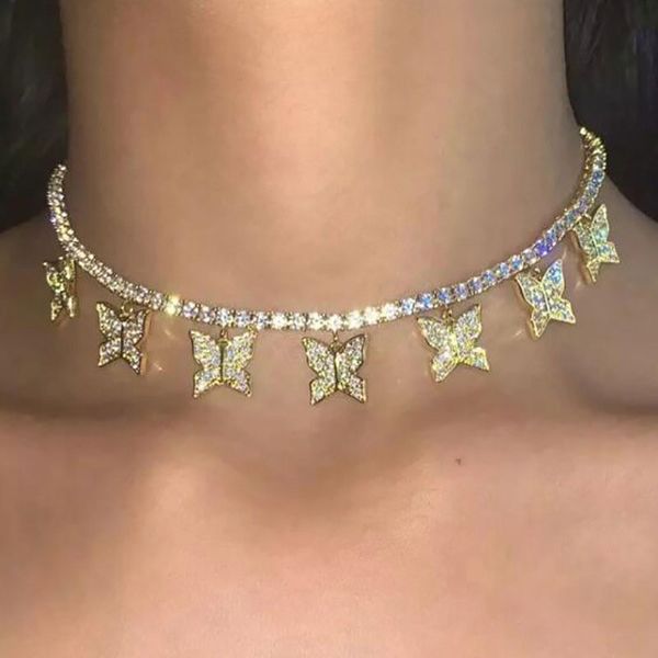 bling crystal tennis chain butterfly choker necklace women fashion engagement wedding jewelry gifts dropshipping, Silver
bling crystal tennis chain butterfly choker necklace women fashion engagement wedding jewelry gifts dropshipping, Silver