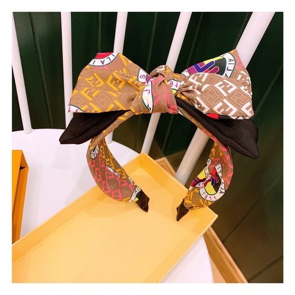 signature-f019 signature printing wide-edged double-layer bow all-match college style hairband hairpin accessories, Silver
signature-f019 signature printing wide-edged double-layer bow all-match college style hairband hairpin accessories, Silver