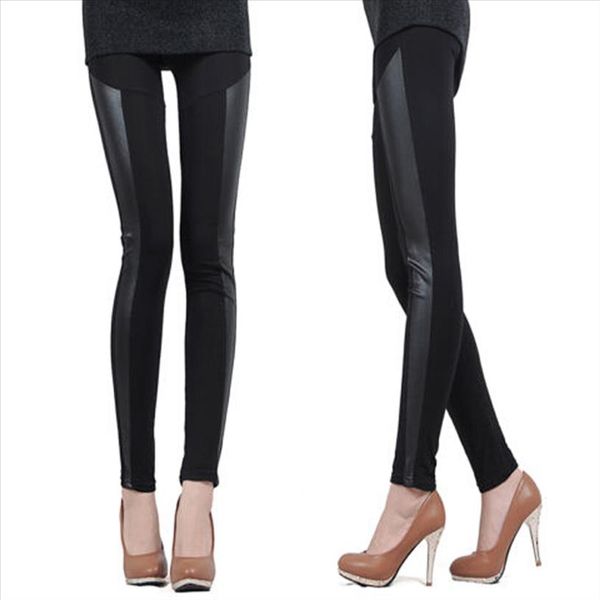 3 узоры черные женские леггинсы искусственная кожа 2020 новый slim fit женщин сращивание sexy stretch нашивки хлопок legging pants free size, Black
3 узоры черные женские леггинсы искусственная кожа 2020 новый slim fit женщин сращивание sexy stretch нашивки хлопок legging pants free size, Black