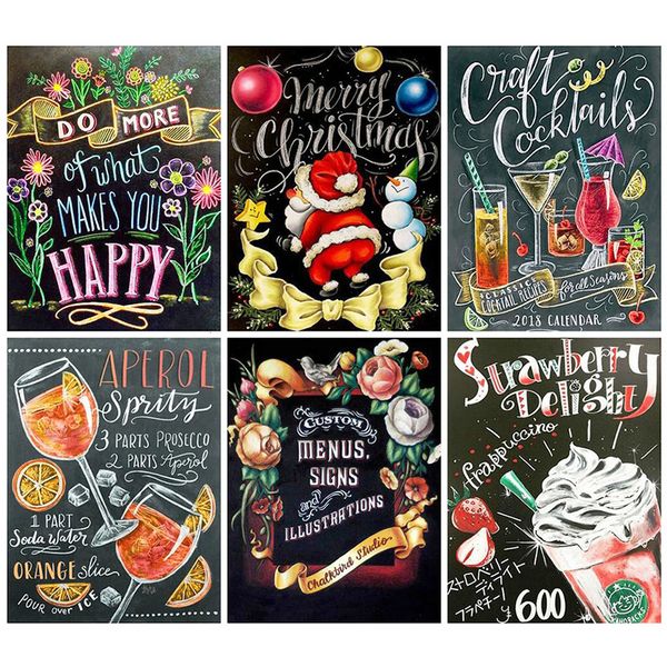 full drill square diamond painting blackboard embroidery cross stitch cartoon christmas decoration for home
full drill square diamond painting blackboard embroidery cross stitch cartoon christmas decoration for home