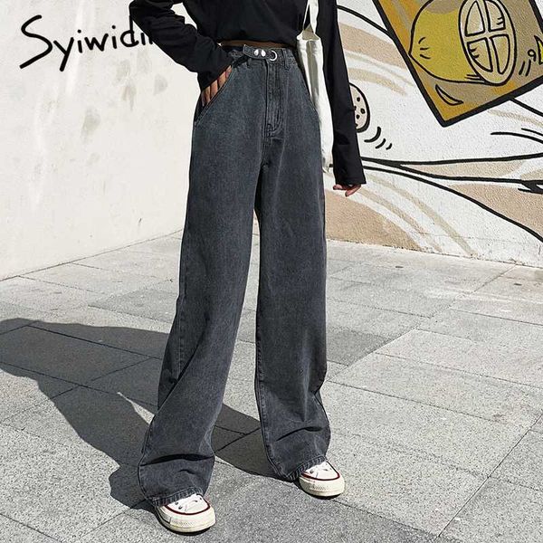 high waist jeans woman plus size wide leg pants denim lace up button coated loose fashion woman 2020 full length trousers gray, Blue
high waist jeans woman plus size wide leg pants denim lace up button coated loose fashion woman 2020 full length trousers gray, Blue