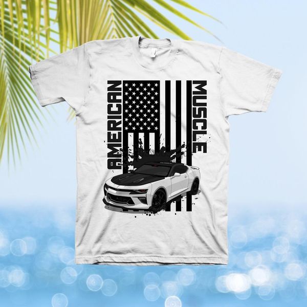 chevy camaro american muscle car t shirt