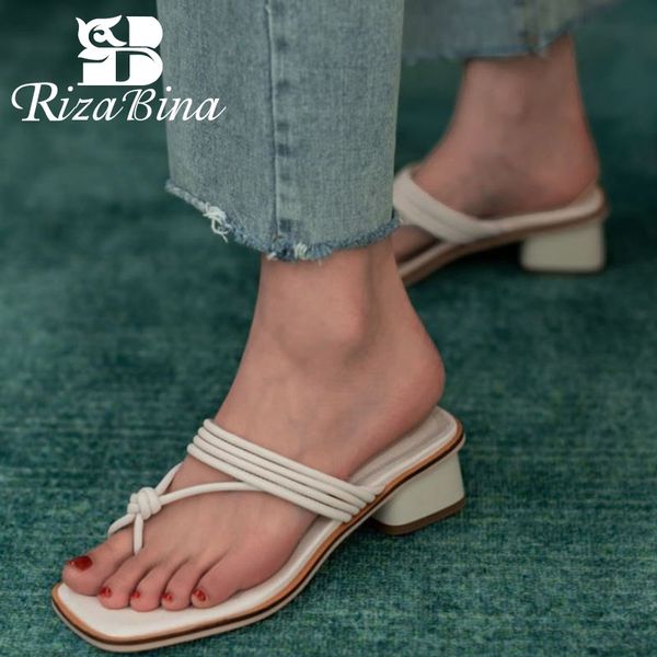 rizabina summer women sandals stylish square low heels slippers fashion solid color leisure slip on lady footwear size 33-40, Black
rizabina summer women sandals stylish square low heels slippers fashion solid color leisure slip on lady footwear size 33-40, Black