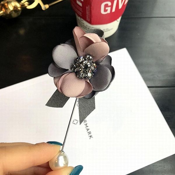japanese retro fabric flowers imitation pearl bow brooch pin for women girl fashion suit coat corsage jewelry accessories, Gray
japanese retro fabric flowers imitation pearl bow brooch pin for women girl fashion suit coat corsage jewelry accessories, Gray