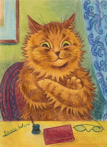louis wain a literary orange cat home decor handpainted &hd print oil painting on canvas wall art canvas pictures 7118
louis wain a literary orange cat home decor handpainted &hd print oil painting on canvas wall art canvas pictures 7118