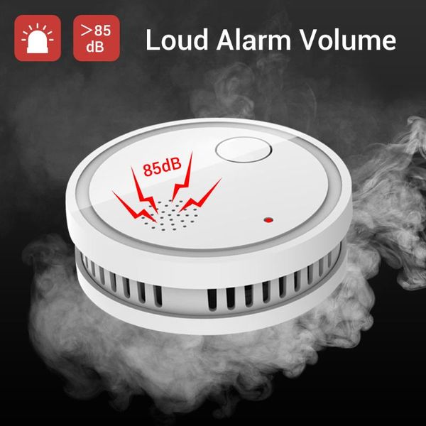 independent smoke detector fire alarm smart smoke fire detector low battery reminder protect alarm sensor include battery, Black;white
independent smoke detector fire alarm smart smoke fire detector low battery reminder protect alarm sensor include battery, Black;white