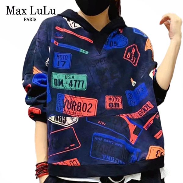 max lulu, korean autumn fashion, punk girls clothing, women's clothing, printed hoodies, loose casual clothing, casual printed hoodies, Black
max lulu, korean autumn fashion, punk girls clothing, women's clothing, printed hoodies, loose casual clothing, casual printed hoodies, Black