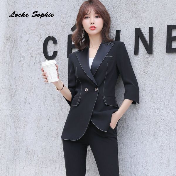 women's plus size blazers coats 2020 spring cotton middle sleeve slim fit small suits jackets ladies skinny office blazers suits, White;black
women's plus size blazers coats 2020 spring cotton middle sleeve slim fit small suits jackets ladies skinny office blazers suits, White;black