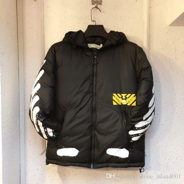 fashion mens thick jackets tide card small yellow label printing winter thick warm personality couple luxury cotton coats, Black
fashion mens thick jackets tide card small yellow label printing winter thick warm personality couple luxury cotton coats, Black