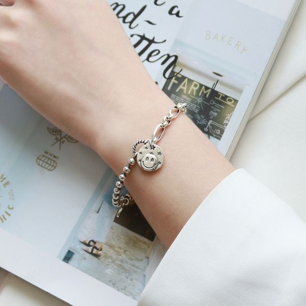 smiling face metal bracelet cartoon fashion charm female bracelets women girls beautifl jewllery gift, Black
smiling face metal bracelet cartoon fashion charm female bracelets women girls beautifl jewllery gift, Black