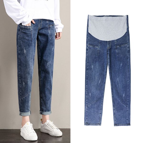 maternity bottoms boyfriend pants jeans for pregnant women clothes casual loose high waist denim pregnancy trousers, White
maternity bottoms boyfriend pants jeans for pregnant women clothes casual loose high waist denim pregnancy trousers, White