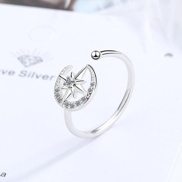 trendy silver color moon star rings mosaic cubic zircon open finger ring for women wedding engagement jewelry s-r621, Golden;silver
trendy silver color moon star rings mosaic cubic zircon open finger ring for women wedding engagement jewelry s-r621, Golden;silver