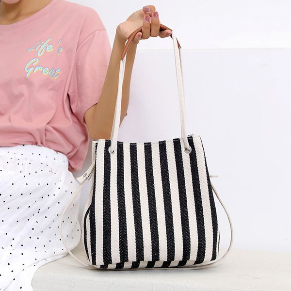 bucket bag fashion female messenger bag new 2020 canvas stripes simple portable diagonal shoulder mochila feminina handbags
bucket bag fashion female messenger bag new 2020 canvas stripes simple portable diagonal shoulder mochila feminina handbags