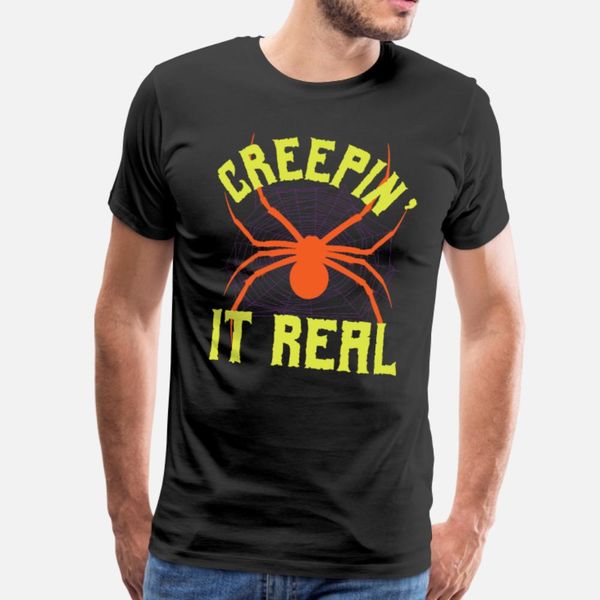 creepin it real creepy halloween spider t shirt men personalized 100% cotton s-3xl cute new style summer style trend shirt
creepin it real creepy halloween spider t shirt men personalized 100% cotton s-3xl cute new style summer style trend shirt
