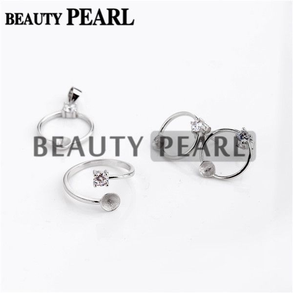 pearl оправы круг 925 стерлингового серебра циркон площади зубца установка кольцо с серьгой с заключениями подвеска, Slivery;crystal
pearl оправы круг 925 стерлингового серебра циркон площади зубца установка кольцо с серьгой с заключениями подвеска, Slivery;crystal