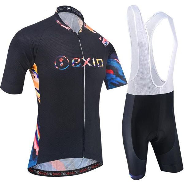 bxio mens cycling sets breathable watercolorful cycling jerseys 5d gel pad bib shorts quich-dry mtb bike wear short sleeve 212, Black;blue
bxio mens cycling sets breathable watercolorful cycling jerseys 5d gel pad bib shorts quich-dry mtb bike wear short sleeve 212, Black;blue