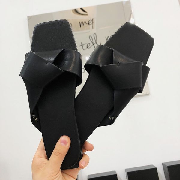 slippers kmeioo leisure outside slides woman summer concise open toe flat sandals slip-on classic black casual shoes
slippers kmeioo leisure outside slides woman summer concise open toe flat sandals slip-on classic black casual shoes