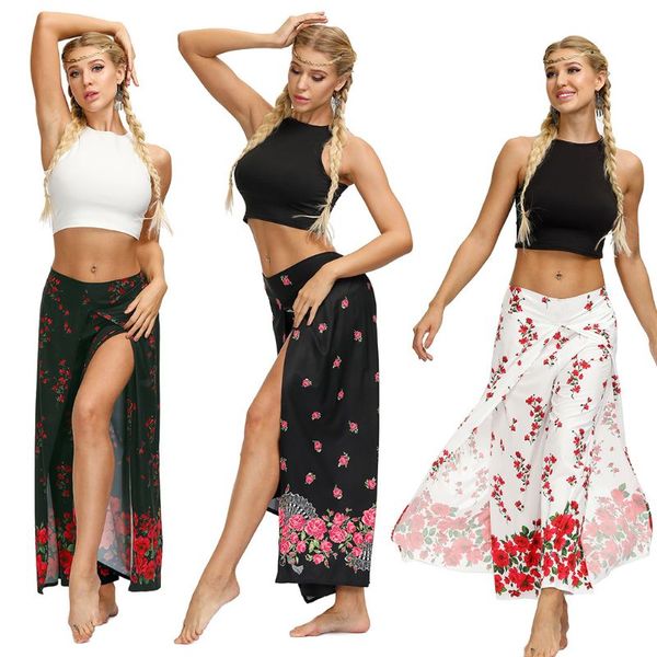 yoga outfits women floral print trousers loose baggy boho long palazzo wide leg beach harem split casual pants, White;red
yoga outfits women floral print trousers loose baggy boho long palazzo wide leg beach harem split casual pants, White;red