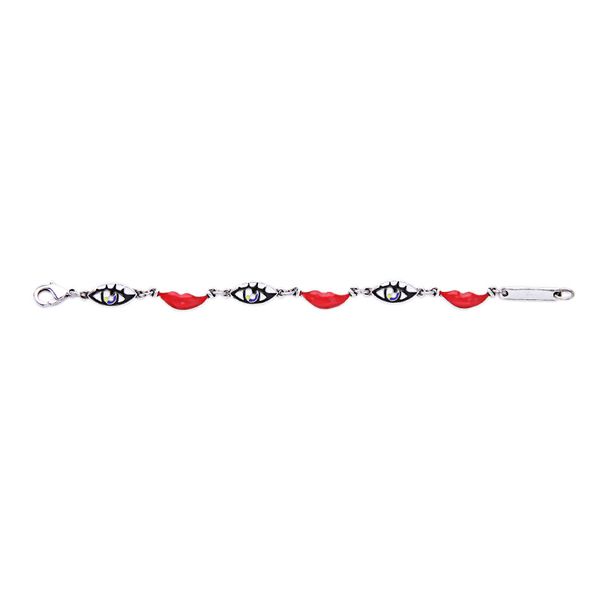modern ladies red enamel bracelet enthusiastic clips handcraft eye body unique bracelets friends forever, Red;blue
modern ladies red enamel bracelet enthusiastic clips handcraft eye body unique bracelets friends forever, Red;blue