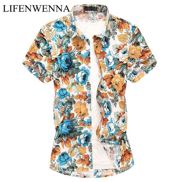 2020 summer new men's casual hawaiian flower shirt fashion personality slim pattern short sleeve shirt male brand clothes -7xl, White;black
2020 summer new men's casual hawaiian flower shirt fashion personality slim pattern short sleeve shirt male brand clothes -7xl, White;black