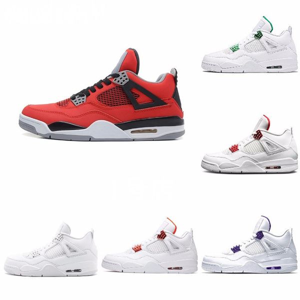 cool grey 4 pure money metallic pack men basketball shoes 4s pine green court purple university orange red sneaker j#07-324
cool grey 4 pure money metallic pack men basketball shoes 4s pine green court purple university orange red sneaker j#07-324