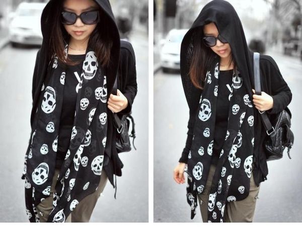 summer beach long shawl fahion skull print chiffon silk scarf mulim hijab for man women soft thin 50*150cm, White
summer beach long shawl fahion skull print chiffon silk scarf mulim hijab for man women soft thin 50*150cm, White