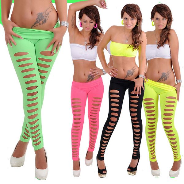 women hole style leggings solid bright color bodycon clothes wear 2020 new arrival selling club wear, Black
women hole style leggings solid bright color bodycon clothes wear 2020 new arrival selling club wear, Black