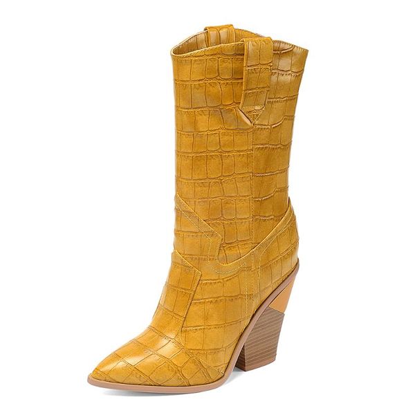 boots winter fashion embossed leather wedge women super high heel pointed toe brand cowboy western boot chaussures femme, Black
boots winter fashion embossed leather wedge women super high heel pointed toe brand cowboy western boot chaussures femme, Black