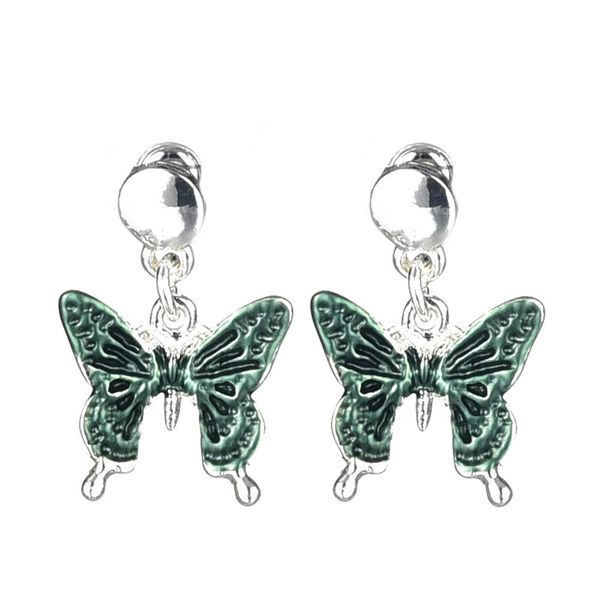 women earrings blue enamel butterfly pendant dangling earrings charms handmade statement alloy woman earring jewelry for women girl, Silver
women earrings blue enamel butterfly pendant dangling earrings charms handmade statement alloy woman earring jewelry for women girl, Silver