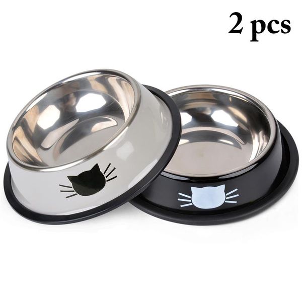 cat bowls & feeders pet product dog stainless steel anti-skid dogs cats water bowl pets drinking feeding tools supplies b10
cat bowls & feeders pet product dog stainless steel anti-skid dogs cats water bowl pets drinking feeding tools supplies b10