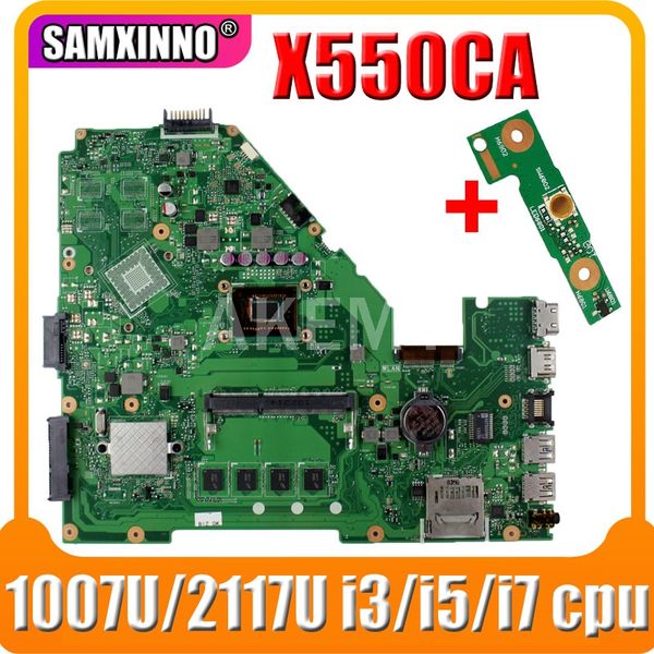 x550ca lapmotherboard for asus x550c x550cc x550cl y581c r510c mainboard test ok 2gb 4gb ram 1007u 2117u i3// cpu
x550ca lapmotherboard for asus x550c x550cc x550cl y581c r510c mainboard test ok 2gb 4gb ram 1007u 2117u i3// cpu