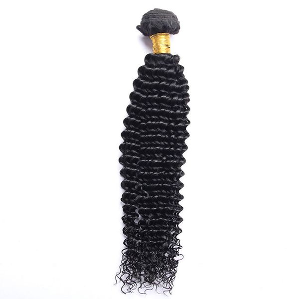 new deep wave bundles with lace closure human hair 3 bundles with closure non-remy brazilian hair weave bundles, Black
new deep wave bundles with lace closure human hair 3 bundles with closure non-remy brazilian hair weave bundles, Black