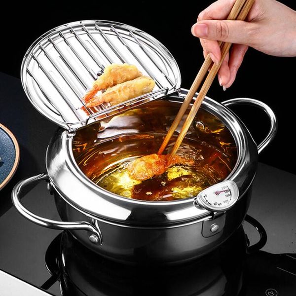 deep fryer pan frying pot strainer thermometer for induction cooker oil strainer cooking pot stainless steel fryers home kitchen tool aha873
deep fryer pan frying pot strainer thermometer for induction cooker oil strainer cooking pot stainless steel fryers home kitchen tool aha873