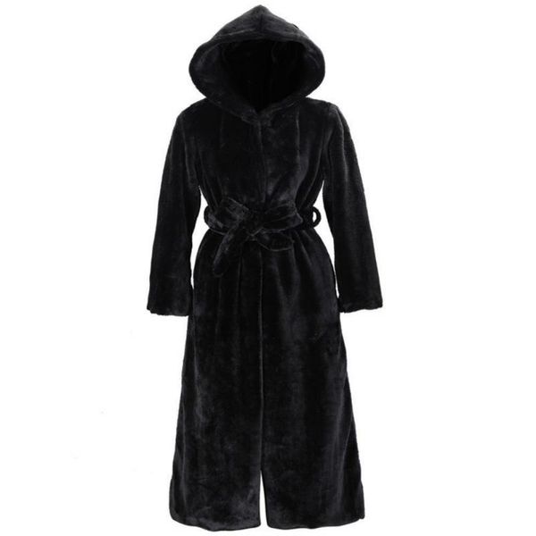 black faux coat women thick winter casual solid slim outwear long style plush faux hooded warm coat
black faux coat women thick winter casual solid slim outwear long style plush faux hooded warm coat