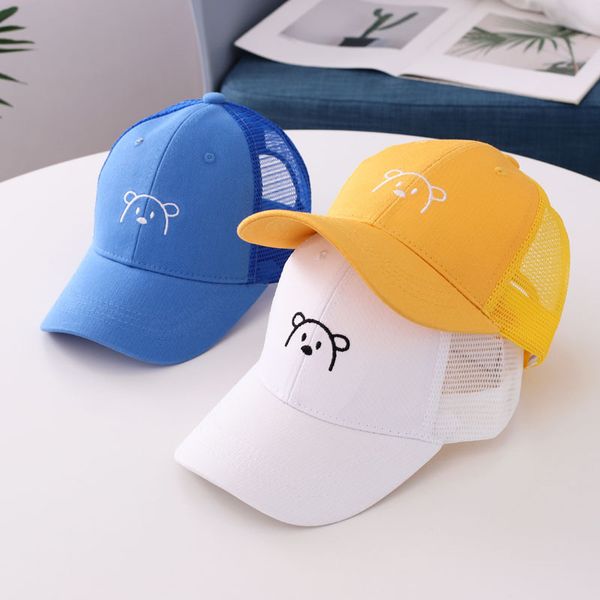 2020 new children's baseball cap cartoon bear children's net cap summer new korean boys and girls mesh sun hat kids snapback, Yellow
2020 new children's baseball cap cartoon bear children's net cap summer new korean boys and girls mesh sun hat kids snapback, Yellow