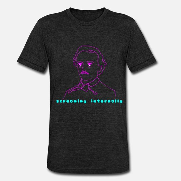 screaming internally poe classic t shirt men personalized cotton plus size 3xl vintage famous funny summer slim shirt
screaming internally poe classic t shirt men personalized cotton plus size 3xl vintage famous funny summer slim shirt