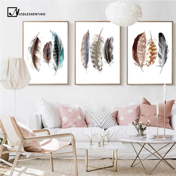 watercolor feathers abstract poster canvas prints minimalist wall art painting decorative picture for living room nordic style
watercolor feathers abstract poster canvas prints minimalist wall art painting decorative picture for living room nordic style