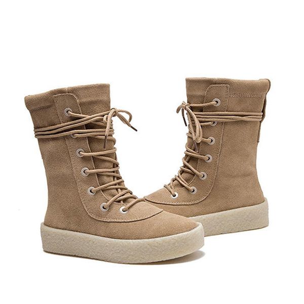 fashion men boots cow suede leather desert boots lace up casual mid-calf winter booties flats footwear, Black
fashion men boots cow suede leather desert boots lace up casual mid-calf winter booties flats footwear, Black