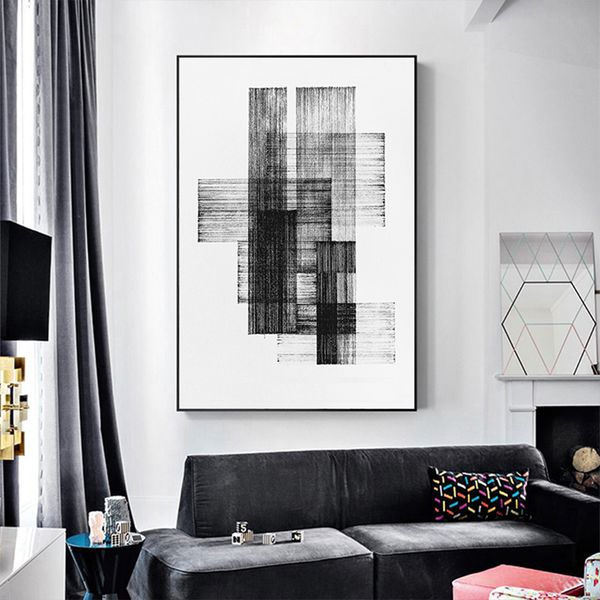 nordic morden black white line canvas painting posters and print wall art pictures for living room abstract art posters no frame
nordic morden black white line canvas painting posters and print wall art pictures for living room abstract art posters no frame