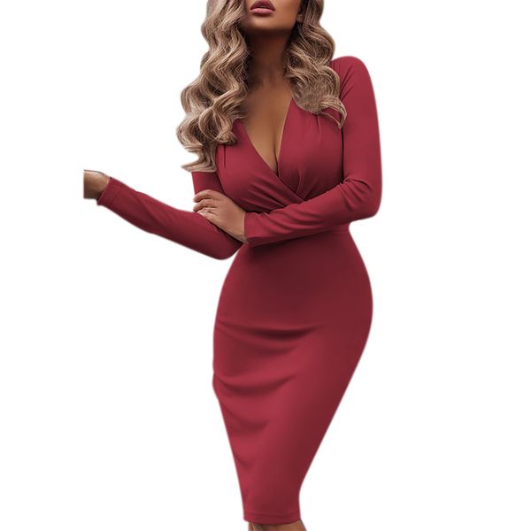 blackday v-neck women dress autumn fashion retro elegant dress bag hip tight cocktail party dress, Black;gray
blackday v-neck women dress autumn fashion retro elegant dress bag hip tight cocktail party dress, Black;gray