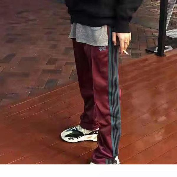 19fw needles asap rocky button pants butterfly embroidery sweatpants stripe casual trousers couple sports pants fashion street hfymkz182, Black
19fw needles asap rocky button pants butterfly embroidery sweatpants stripe casual trousers couple sports pants fashion street hfymkz182, Black