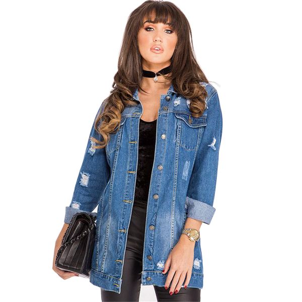 new oversize casual long coat women's casual lapel slim long sleeve denim outercoat jacket windbreaker ht663, Tan;black
new oversize casual long coat women's casual lapel slim long sleeve denim outercoat jacket windbreaker ht663, Tan;black