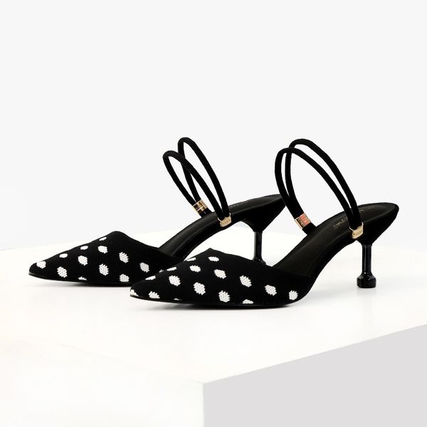 sandals fashion misses women single shoes double wear polka dot women%27s+dress+shoes, Black
sandals fashion misses women single shoes double wear polka dot women%27s+dress+shoes, Black