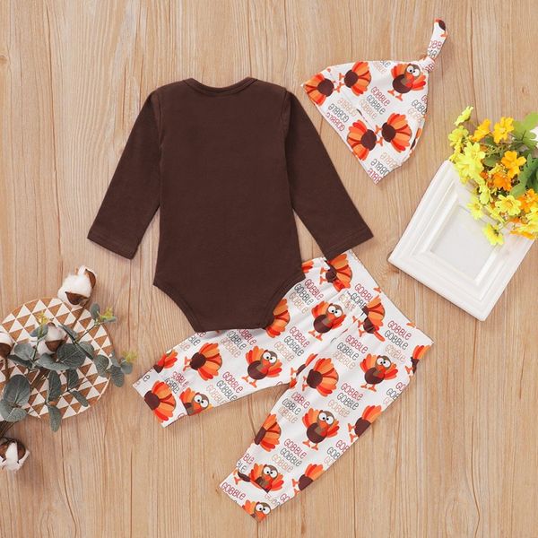 autumn baby girl boy thanksgiving long sleeve letter romper +turkey print pants+cap casual costume set autumn long pants set, White
autumn baby girl boy thanksgiving long sleeve letter romper +turkey print pants+cap casual costume set autumn long pants set, White