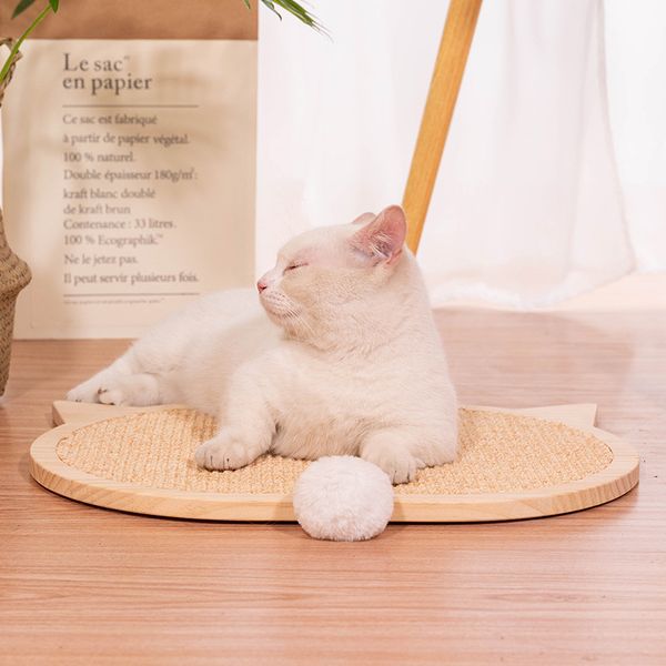 cat scratching board post mat toy sisal with ball suction cup attached to the wall pet toy claw care sisal for cats
cat scratching board post mat toy sisal with ball suction cup attached to the wall pet toy claw care sisal for cats