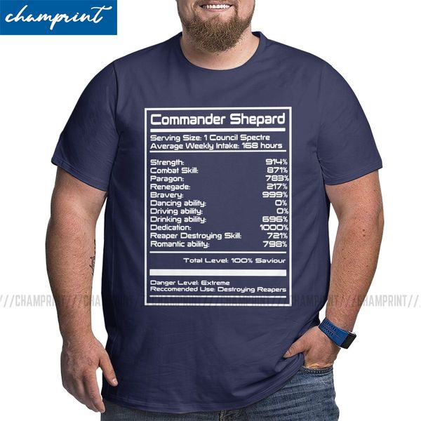 mass effect shepard stats t-shirt for men vintage big tall tee shirt crewneck short sleeve t shirts plus size clothes
mass effect shepard stats t-shirt for men vintage big tall tee shirt crewneck short sleeve t shirts plus size clothes